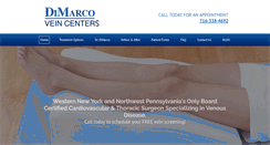 Desktop Screenshot of dimarcoveincenter.com